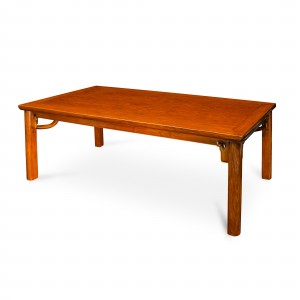 Huanghuali Painting Table with Giant's Brace