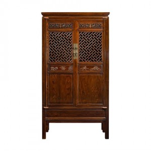 JUWOODEN LATTICE DOORS CABINET