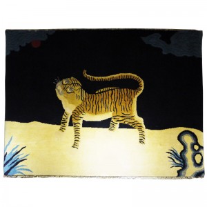 Chinese carpet of a tiger