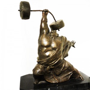 Bronze Bodybuilder figure