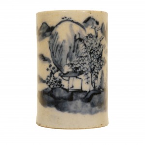 Chinese porcelain brush pot