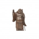 Bronze figure of a laughing Buddha
