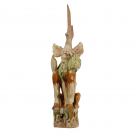 Terracotta figure of a spirit of earth