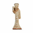 Terracotta figure of a court entertainer