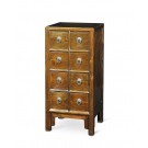 JUWOODEN EIGHT DRAWERS MEDICINE CHEST