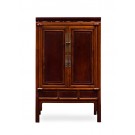 AN ORIGINAL PATINA ELM WOOD CABINET