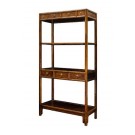 JUWOODEN BOOKSHELVES WITH DRAWERS SHELF