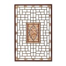 ELM WOOD CANOPY PANEL WITH GOLD LEAF