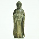 A Japanese bronze standing Bodhisattva 