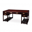 ZITAN PARTNER DESK WITH TWEVEL DRAWERS