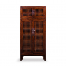 JUWOODEN SQUARE LATTICE DOORS COMPOUND CABINET