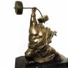 Bronze Bodybuilder figure