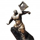 Bronze Bodybuilder figure