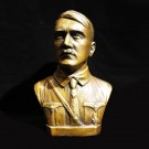 Bronze figure of Hitler head bust
