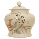 Chinese porcelain ginger jar with lid