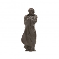 Japanese bronze statue of Ascetic Monk