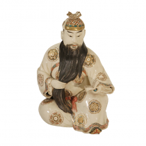 A Japanese Imari figure of Guan Yu