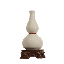A SMALL GOURD SHAPE OF VASE