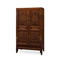 JUWOODEN LATTICE DOORS CABINET