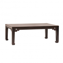 ZITAN KANG TABLE WITH CARVED APRON