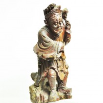 Chinese wooden carving of Civil officer