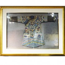 Chinese crown prince dragon robe in frame