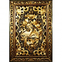 Chinese Canopy Carving with goldleave