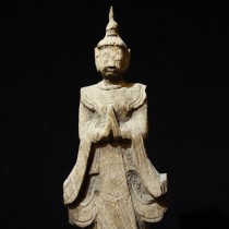 Burmese wooden angels