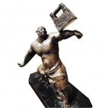 Bronze Bodybuilder figure