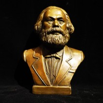 Bronze figure of Karl Marx