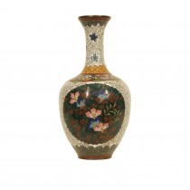 A Chinese cloisonné enamel vase