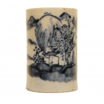 Chinese porcelain brush pot