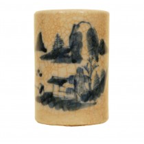 Chinese porcelain brush pot