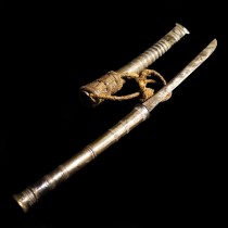 Burmese Bronze fighting sword
