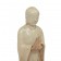 A porcelain figure of monk in praying posture