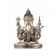 A silver seated Vairochana in preaching mudra