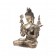 A silver seated Vairochana in preaching mudra