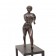 A JOGGING WOMAN FIGURING