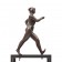 A JOGGING WOMAN FIGURING