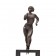 A JOGGING WOMAN FIGURING