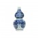 BLUE & WHITE GROUD VASE