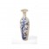BLUE & WHITE VASE IN ICE-CRACK DESIGN