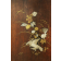 A JAPANESE MOTHER OF PEARL AND IVORY CARVING INLAY ON WOODEN PANEL
