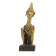 GILT BRONZE AFRICAN TRIBE FIGURING