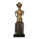 GILT BRONZE AFRICAN TRIBE FIGURING