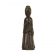 A Chinese bronze standing old lady