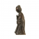 A Chinese bronze standing old lady