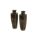 A PAIR OF JAPANESE BRONZE VASE