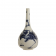 BLUE & WHITE PORCELAIN VASE WITH PHONEX MOTIF