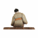 A Japanese figure of a scholar boy